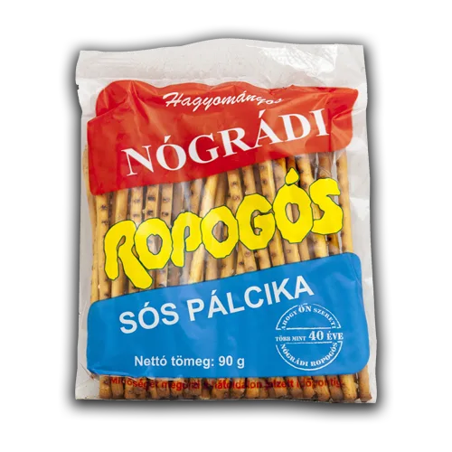 Sós ropogtatnivaló csomagolt kiszerelésben